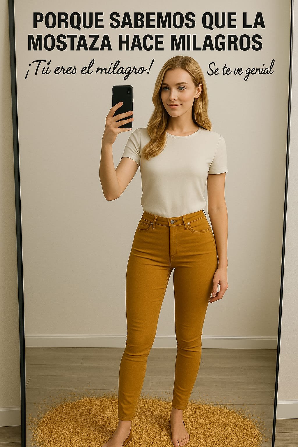 jean mostaza de tiro alto pitillo studio f jean mostaza de tiro alto pitillo studio f